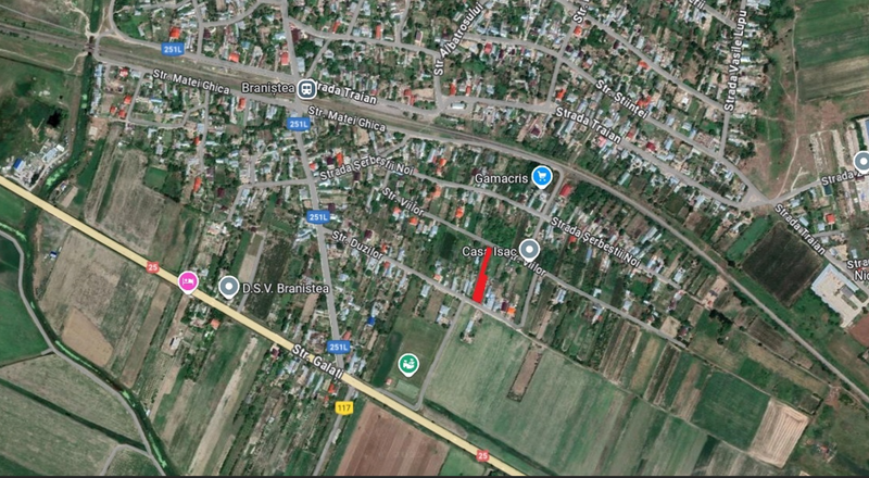 Branistea, Galati